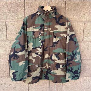 91' US Military Woodland Camo Field Jacket